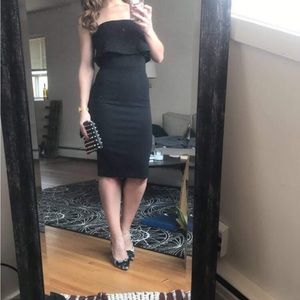 Dynamite strapless bodycon dress